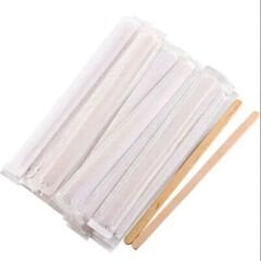 Kağıt Sargılı Tahta Karıştırıcı - Çay/Kahve - 2 Kutu