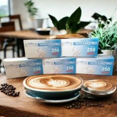 Kağıt Sargılı Tahta Karıştırıcı - Çay/Kahve - 250'li - 2 Kutu