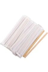 Kağıt Sargılı Tahta Karıştırıcı - Çay/Kahve - 3 Kutu