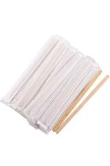 Kağıt Sargılı Tahta Karıştırıcı - Çay/Kahve - 250'li - 4 Kutu
