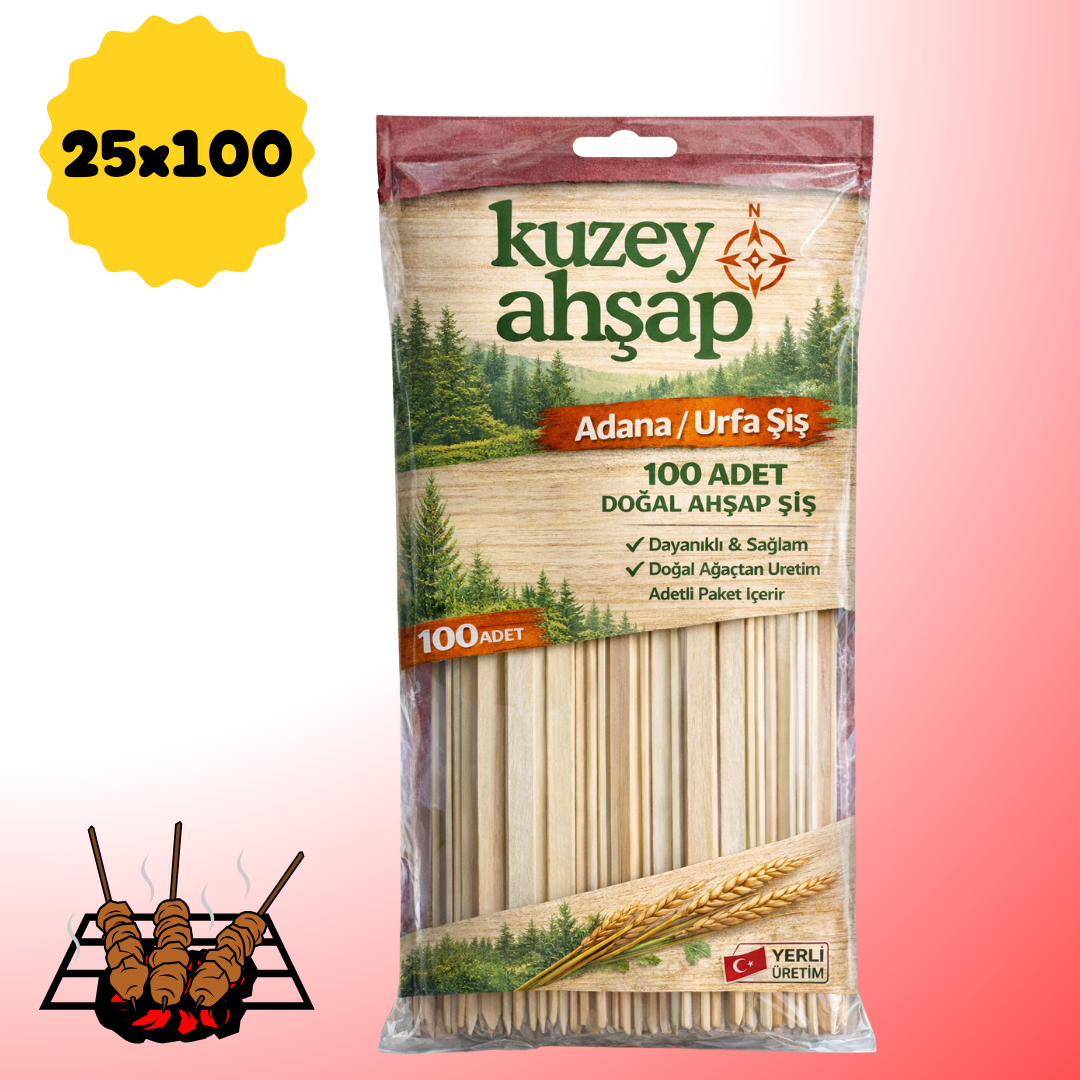 Adana/Kebap Şiş 2500 Adet