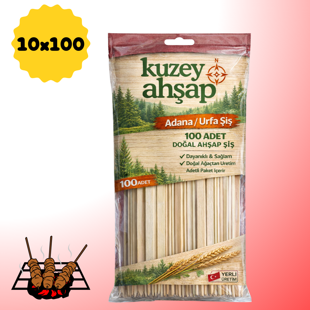 Adana/Kebap Şiş 1000 Adet