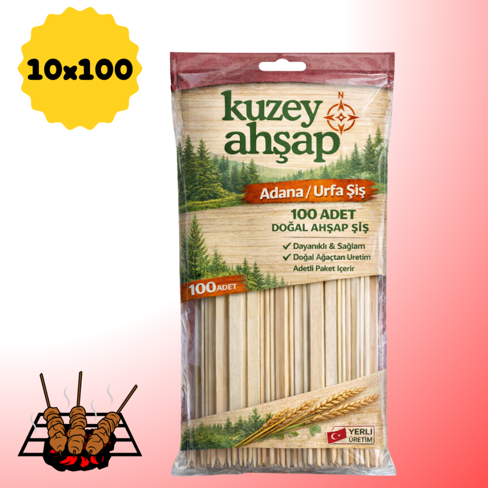 Adana/Kebap Şiş 1000 Adet