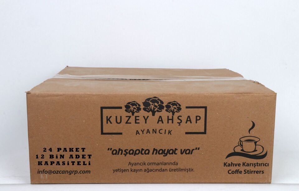 Tahta Karıştırıcı - Çay/Kahve - 500'lü 10 Kutu